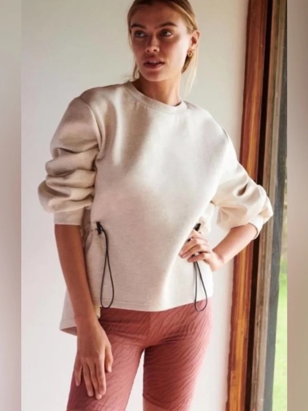 Varley Cinched Pullover Sweatshirt